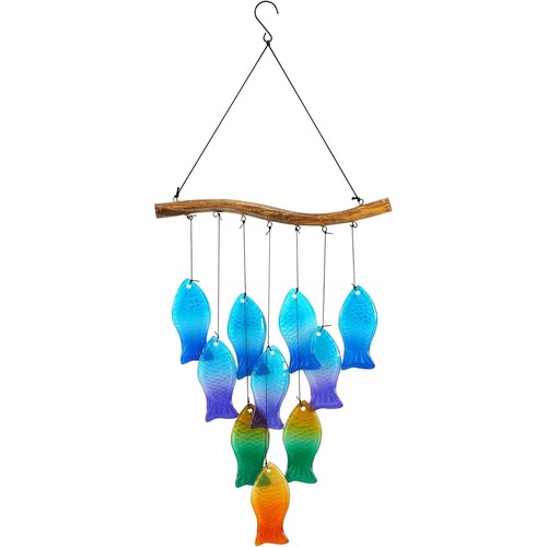 5in long glass - glass, chime