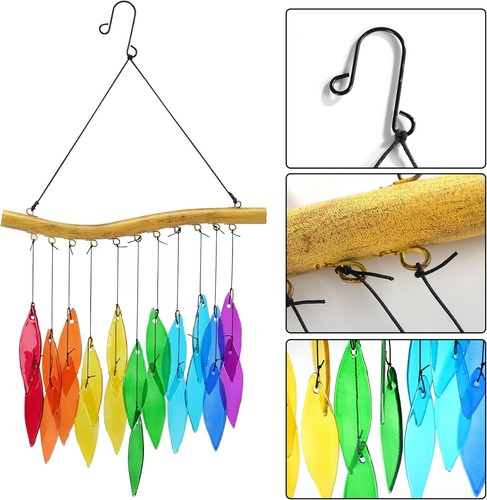 Long glass wind chime - in,
